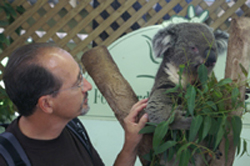 James with Koala