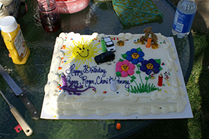 The Event Birthday Cake