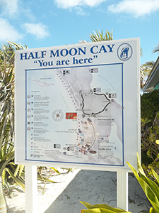 Half Moon Cay Sign