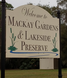 MacKay Gardens Sign