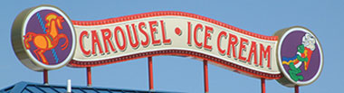 Carousel Ice Cream in the Great Northern Town Center