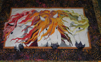 Earth, Wind, Fire Quilt